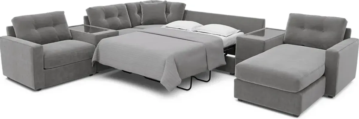 Gray 7 Pc ModularOne Sleeper