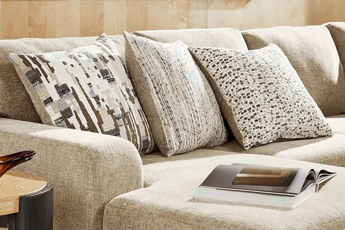 Sutterfield Beige 2 Pc Sectional