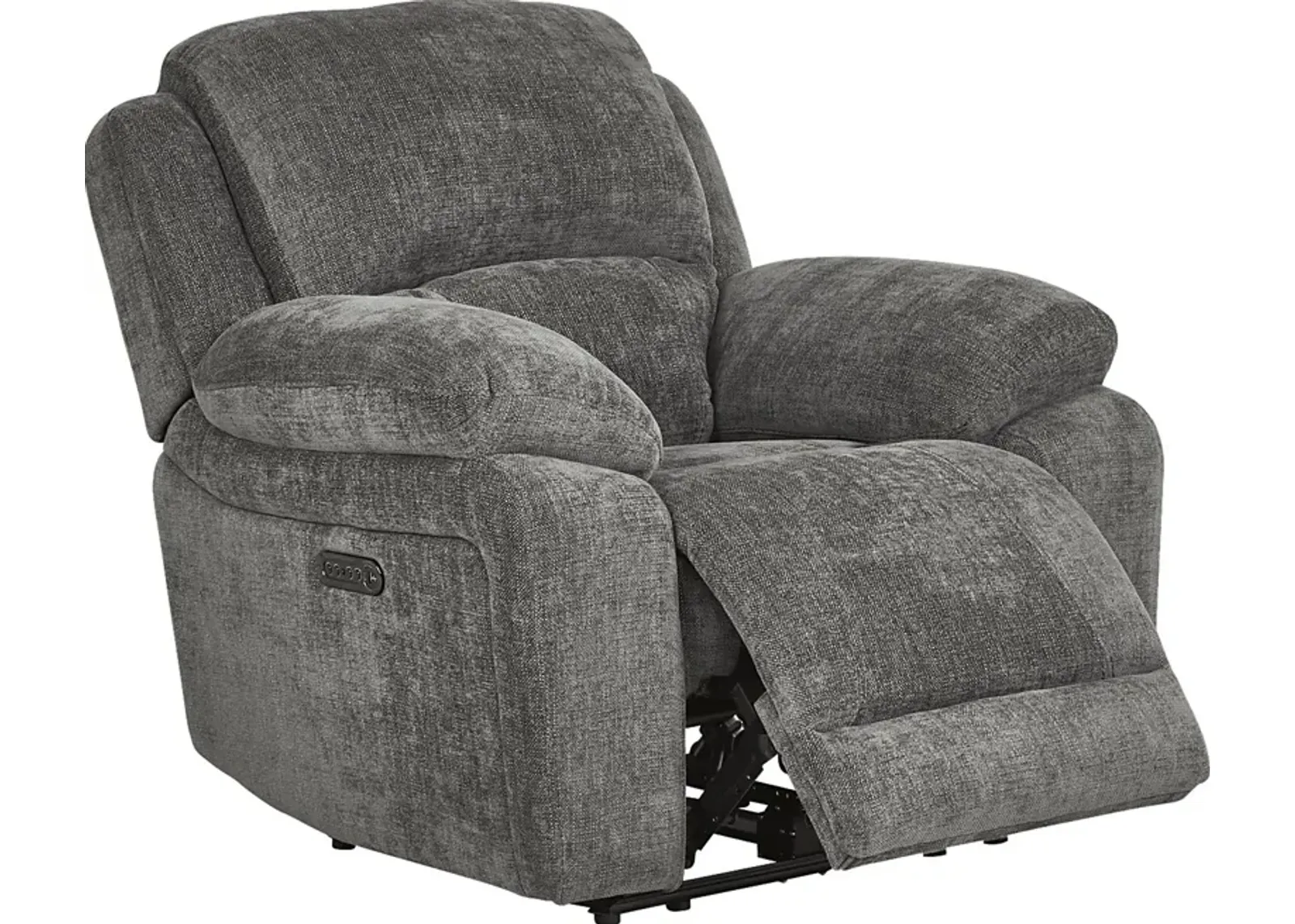 Douglas Park Charcoal Dual Power Recliner