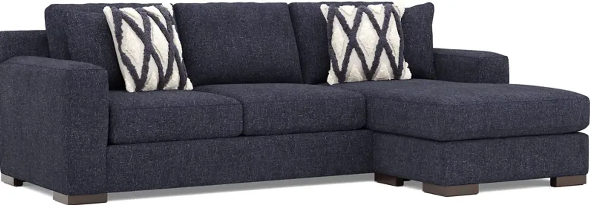 Melbourne Midnight 4 Pc Sectional Living Room