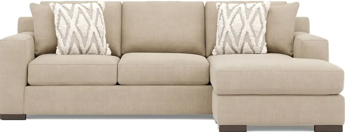 Melbourne Beige 4 Pc Sectional Living Room