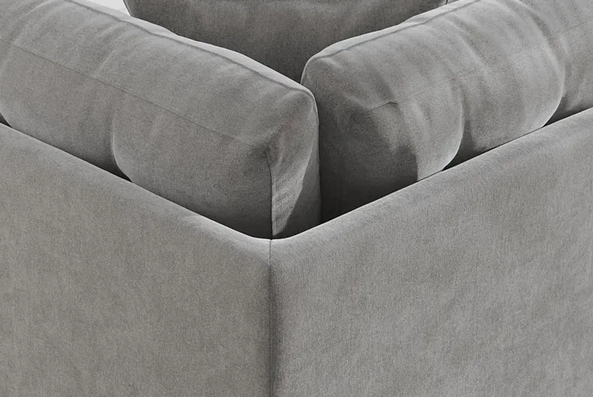 Gray 7 Pc ModularOne Gel Foam Sleeper