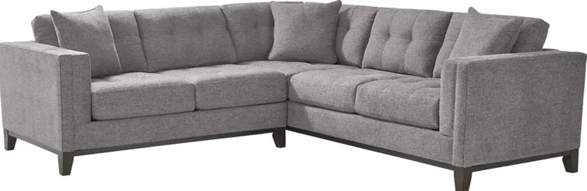 Chatham Gray 2 Pc Sectional