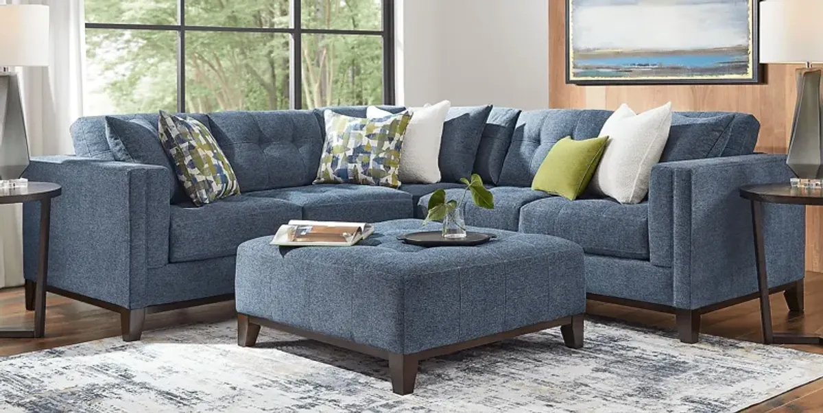 Chatham Navy 2 Pc Sectional