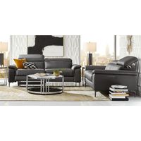 Weatherford Park Black 3 Pc Dual Power Reclining Living Room