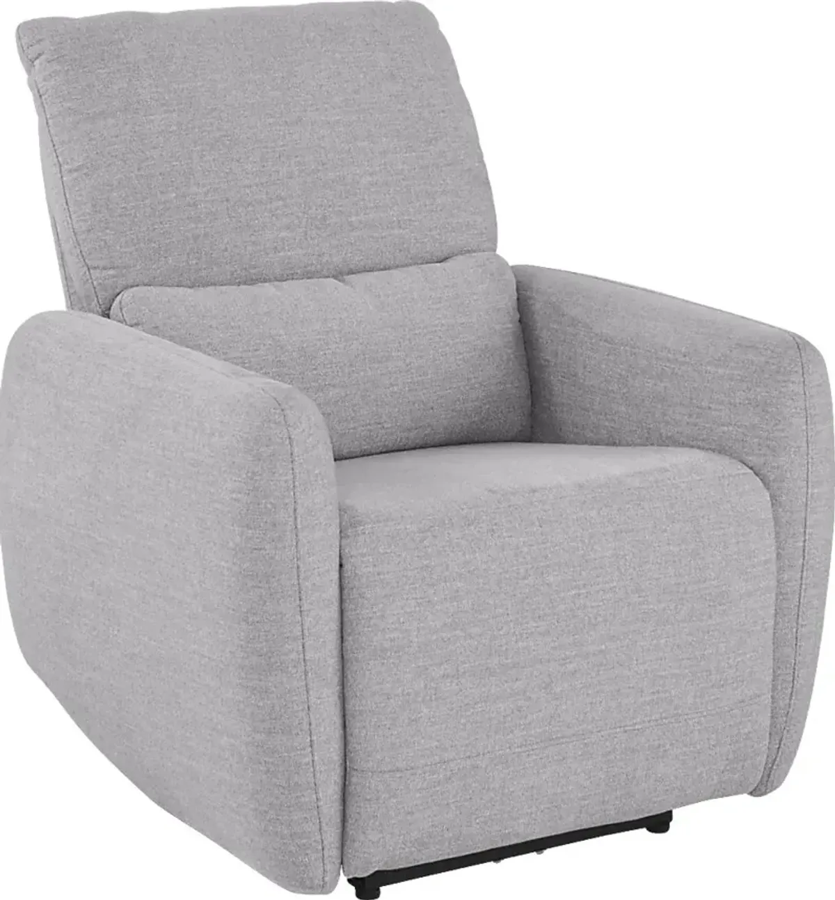 Westlake Light Gray Dual Power Recliner