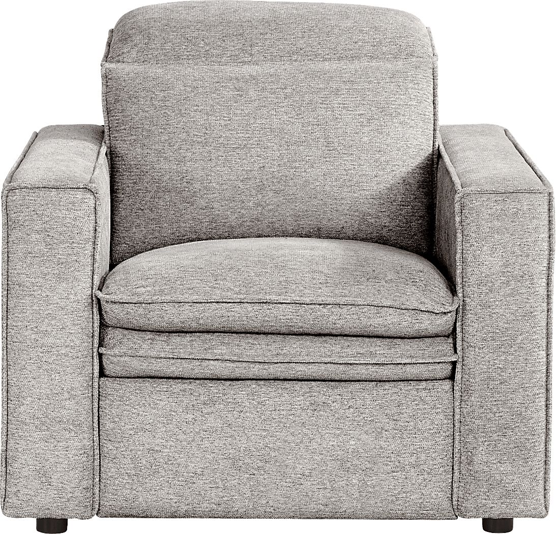 Salvator Street Gray Dual Power Recliner