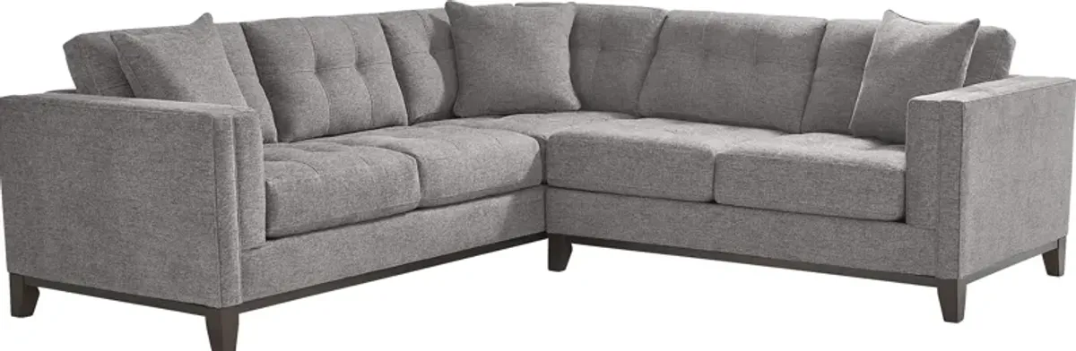 Chatham Gray 2 Pc Sectional