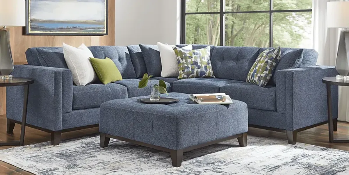 Chatham Navy 2 Pc Sectional