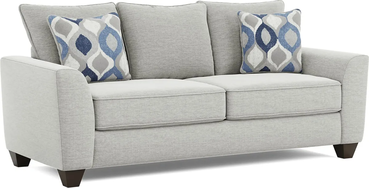 Dennin Heights Gray 8 Pc Living Room