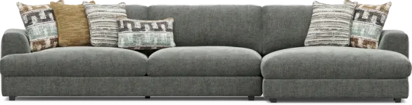 Montecito Charcoal 2 Pc Sectional