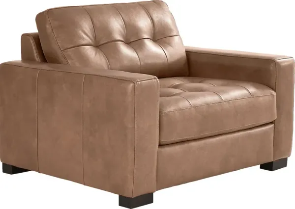 Messina Brown Leather Chair