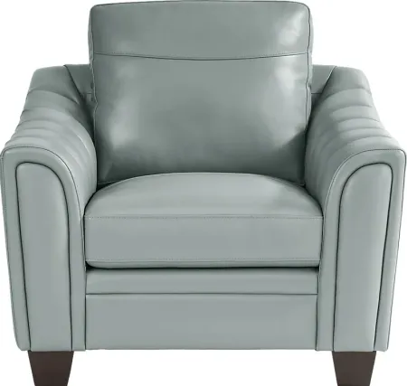 Santa Croce Mint Leather Chair