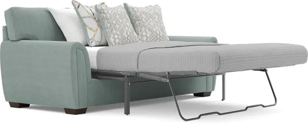 Amalie Teal Gel Foam Sleeper