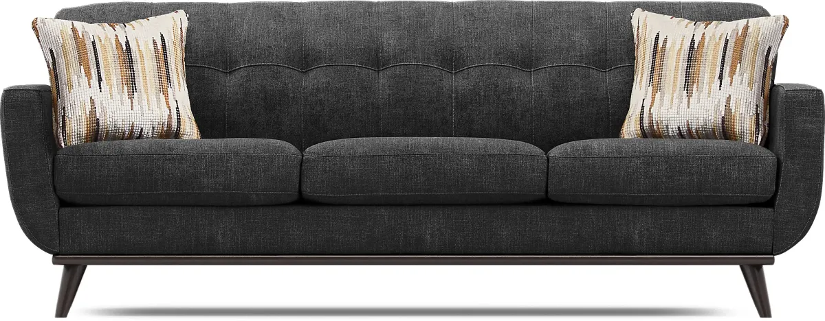 East Side Black Sofa