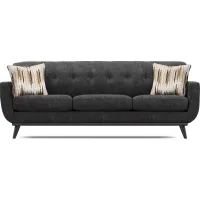 East Side Black Sofa