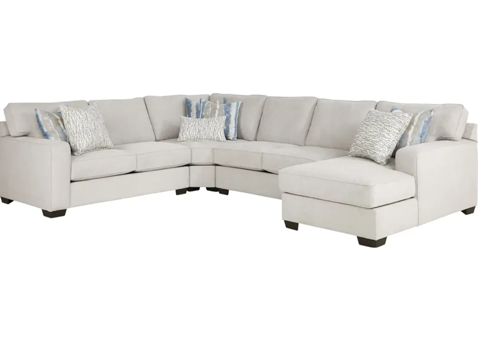 Cynthia Dove 4 Pc Sectional