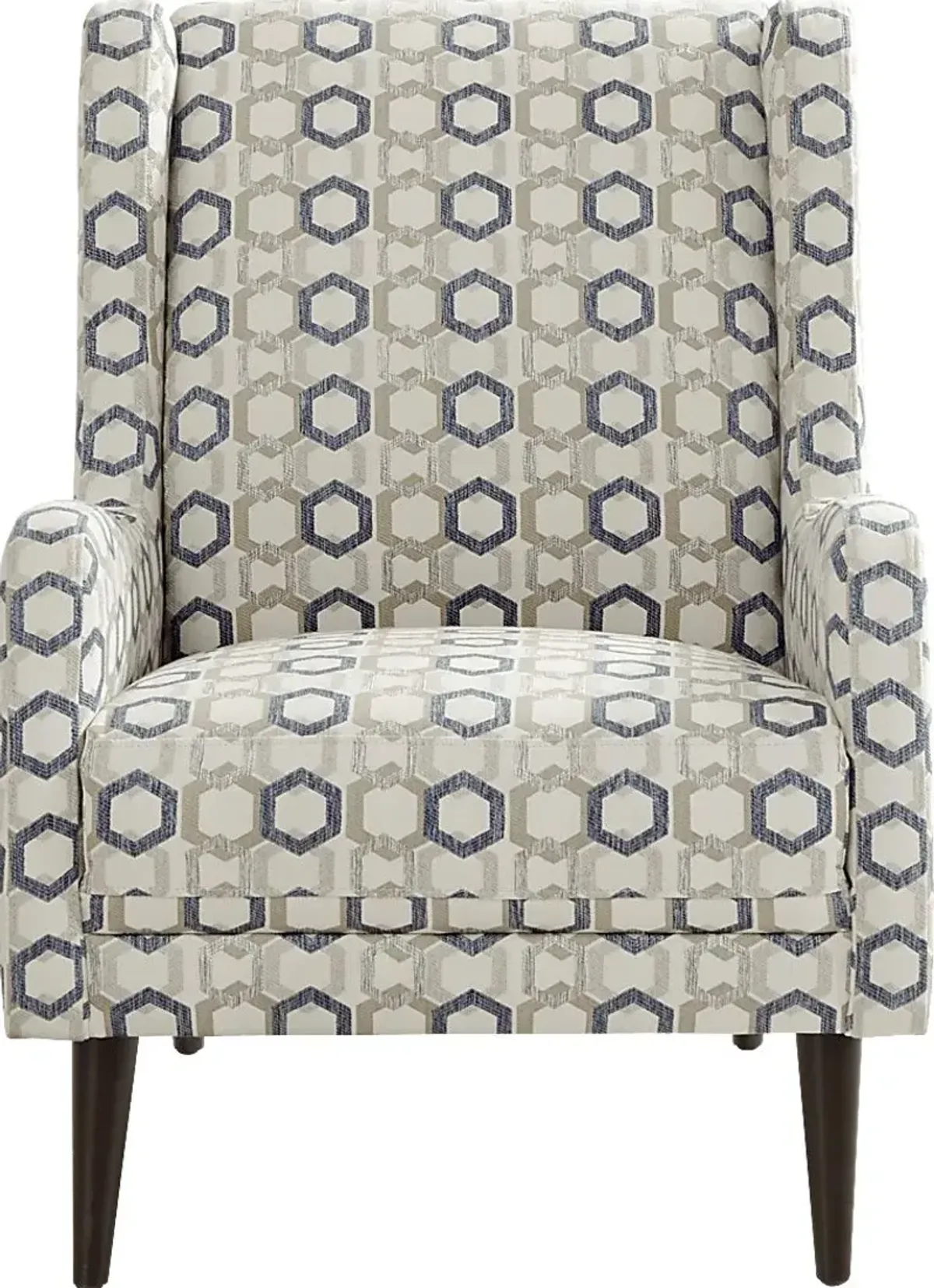 San Salerno Blue Accent Chair