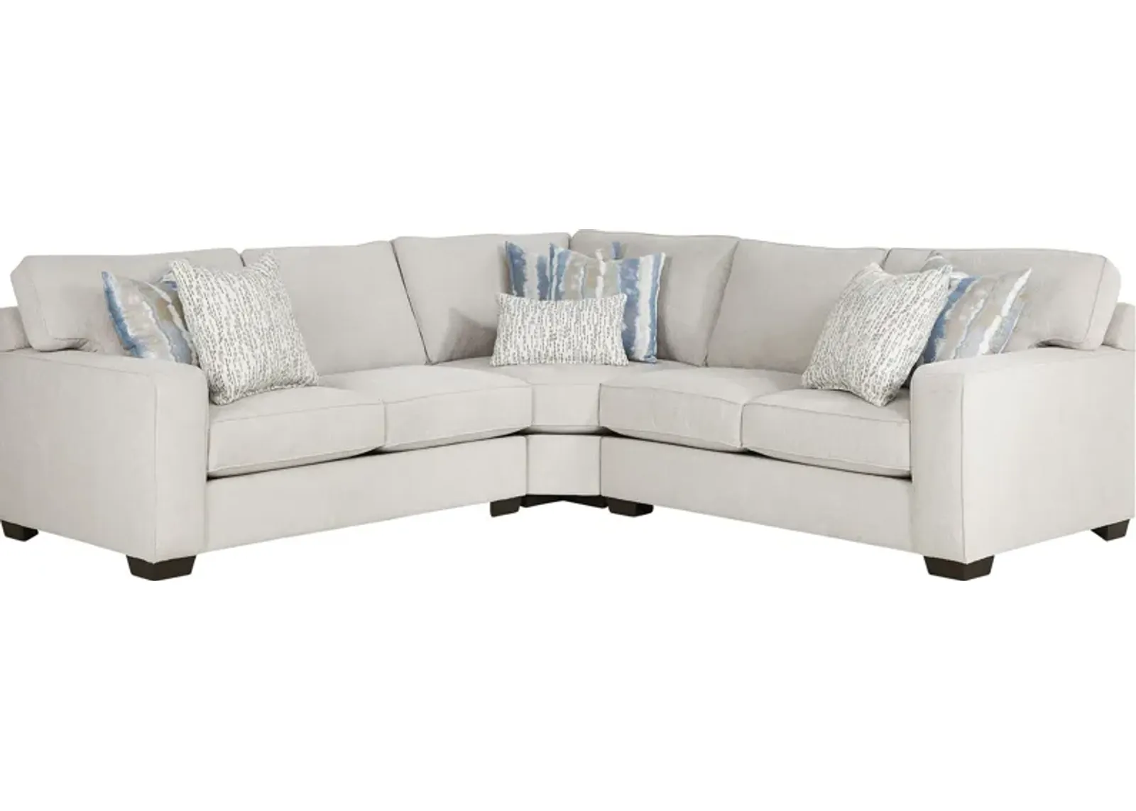 Cynthia Dove 3 Pc Sectional