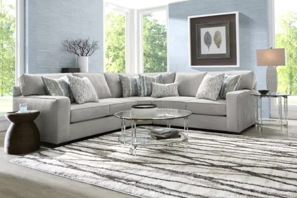 Cynthia Gray 3 Pc Sectional