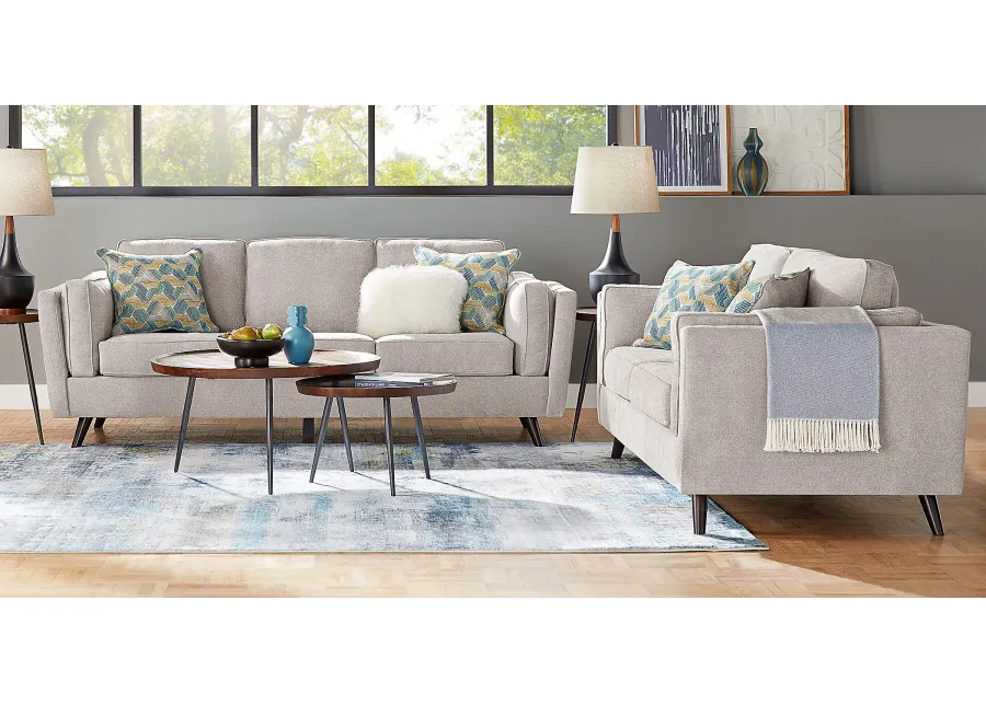 Arlington Platinum 8 Pc Living Room