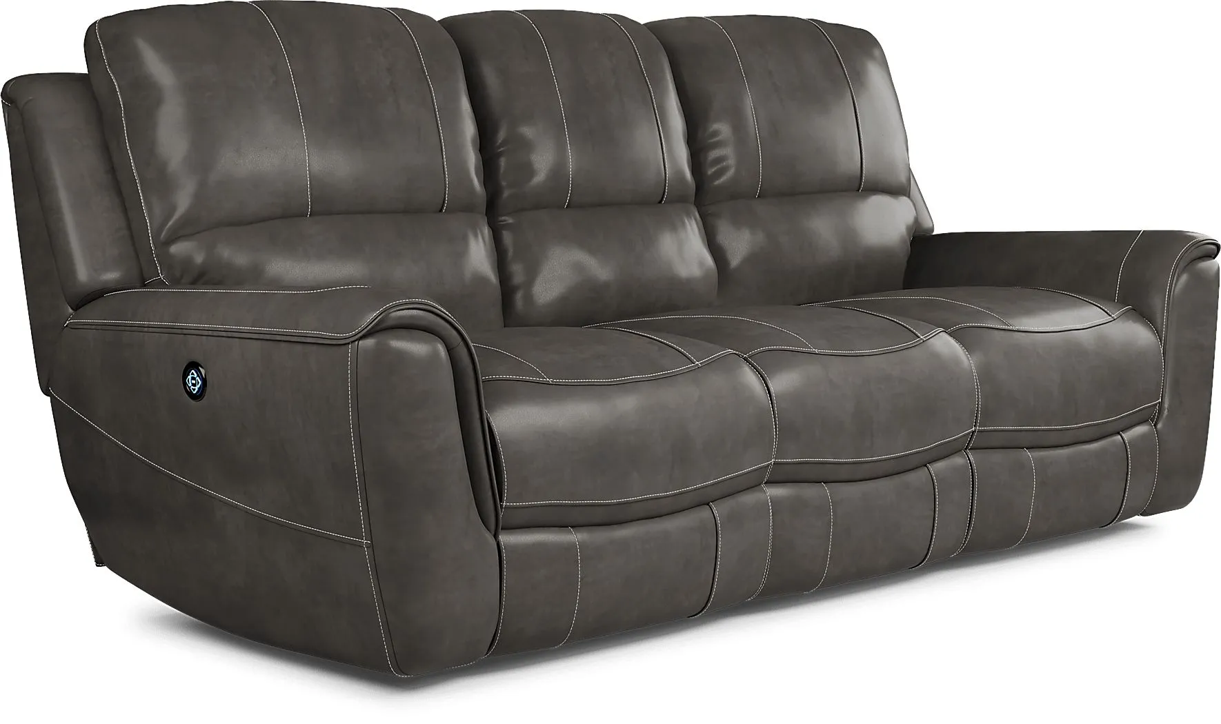 rooms to go lanzo leather sofa