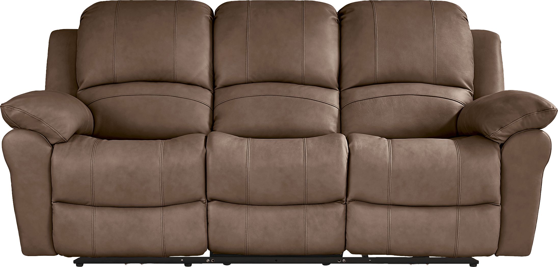 Vercelli Way Brown Leather Power Reclining Sofa