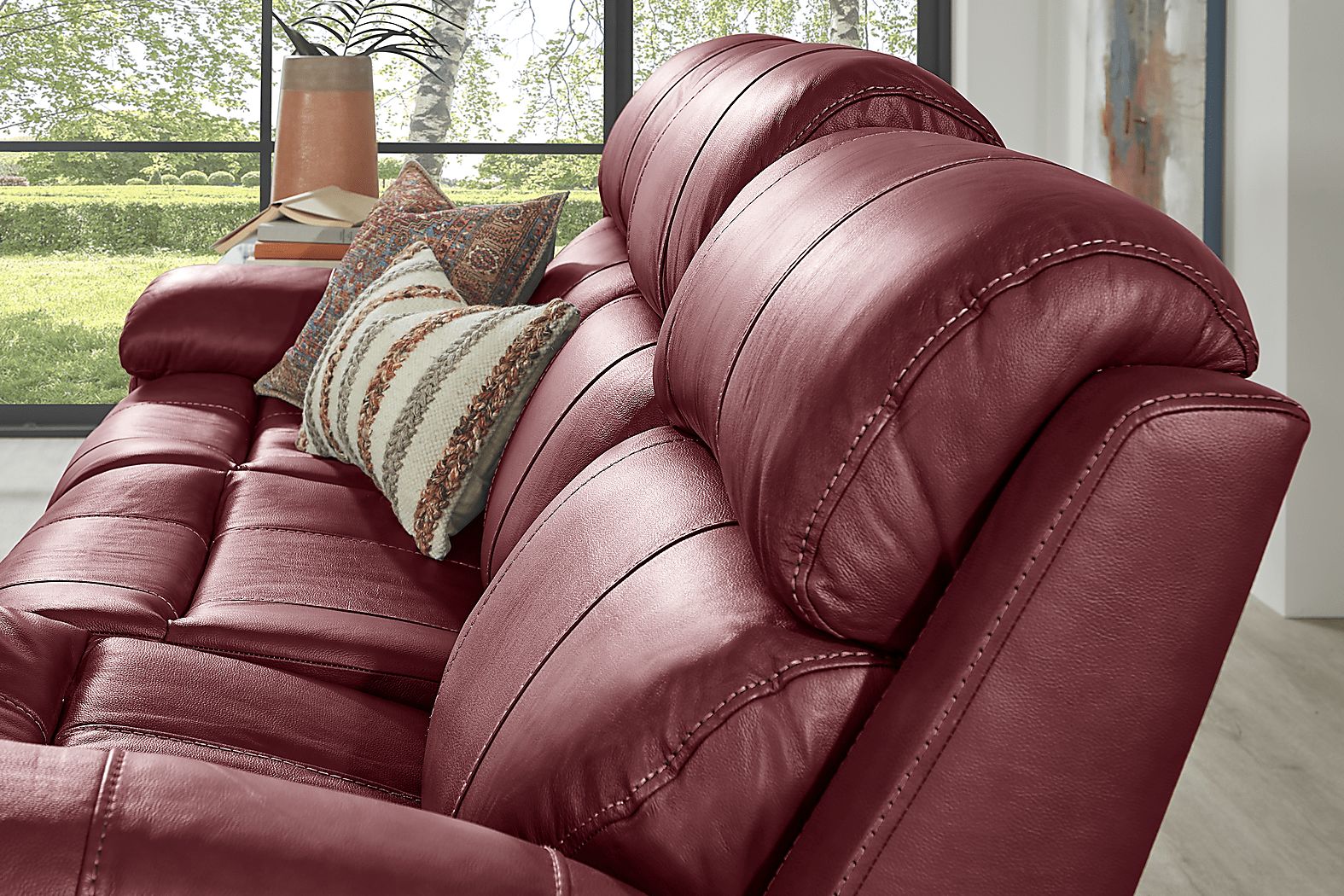 trevino leather sofa reviews