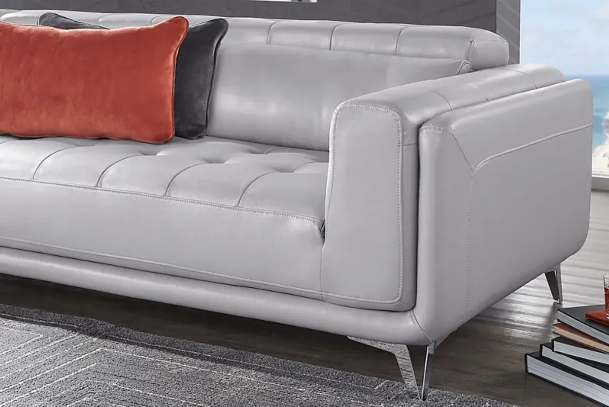 Hudson Heights Platinum 2 Pc Sectional