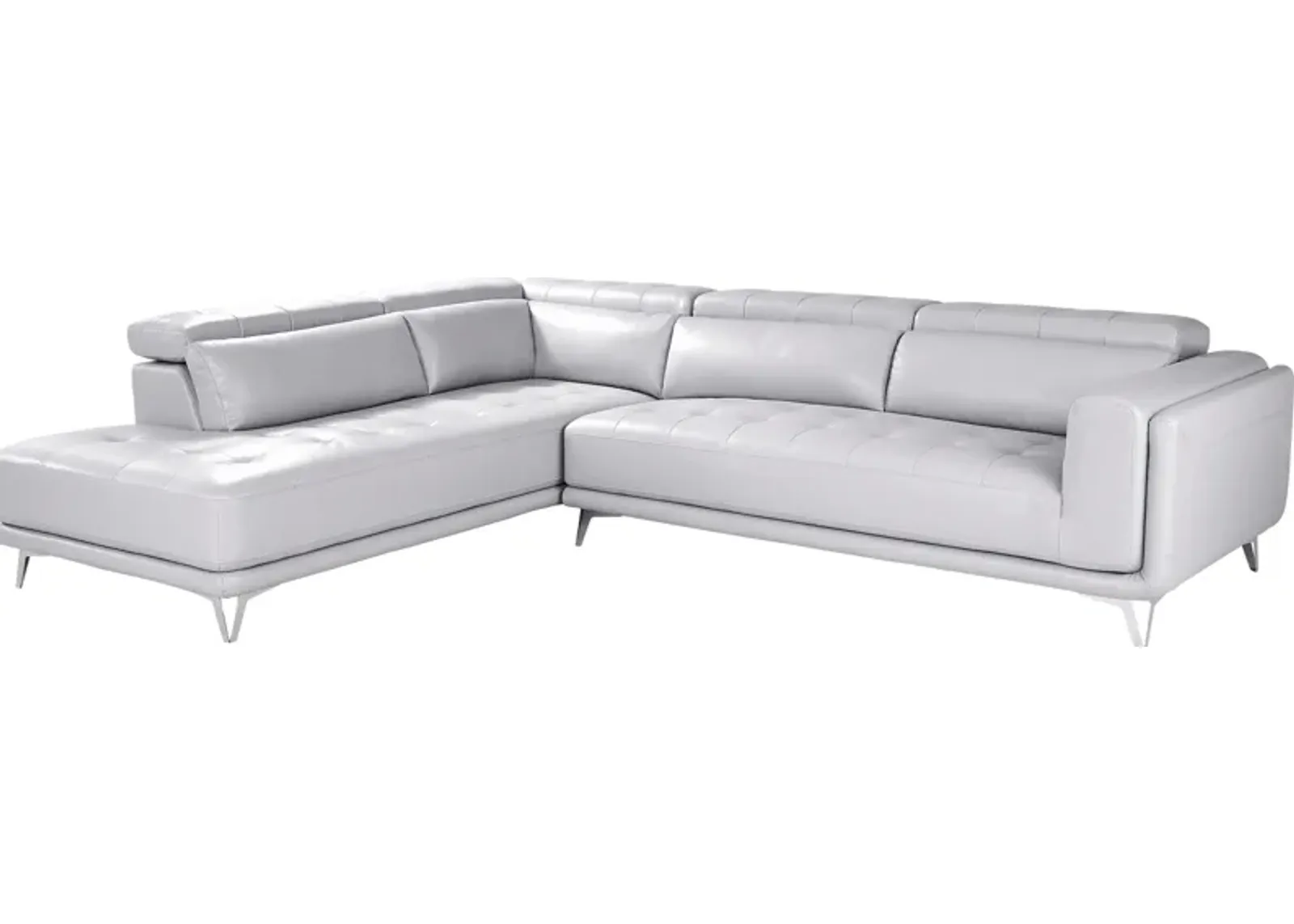 Hudson Heights Platinum 2 Pc Sectional