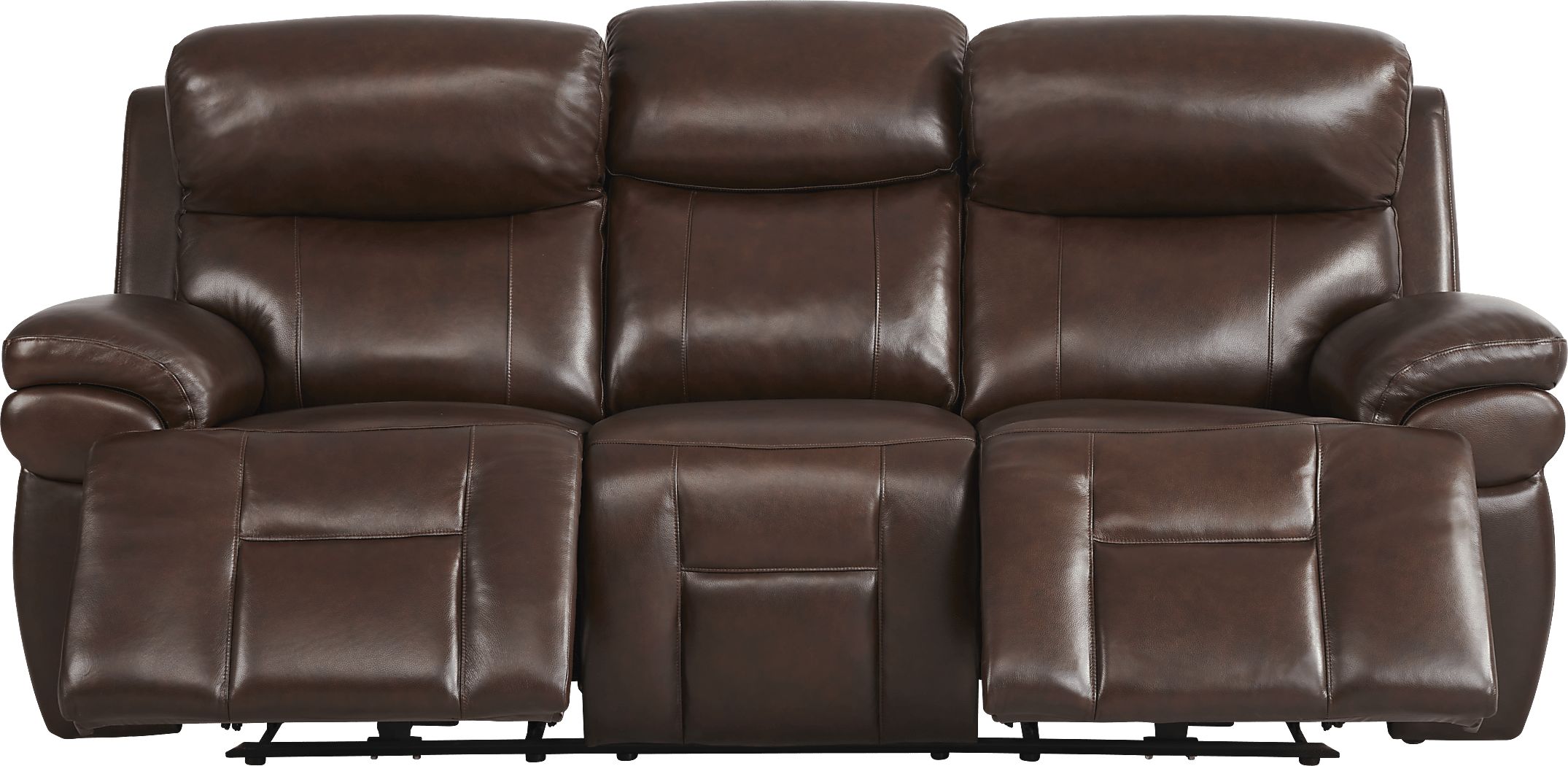 barolo leather triple power reclining sofa