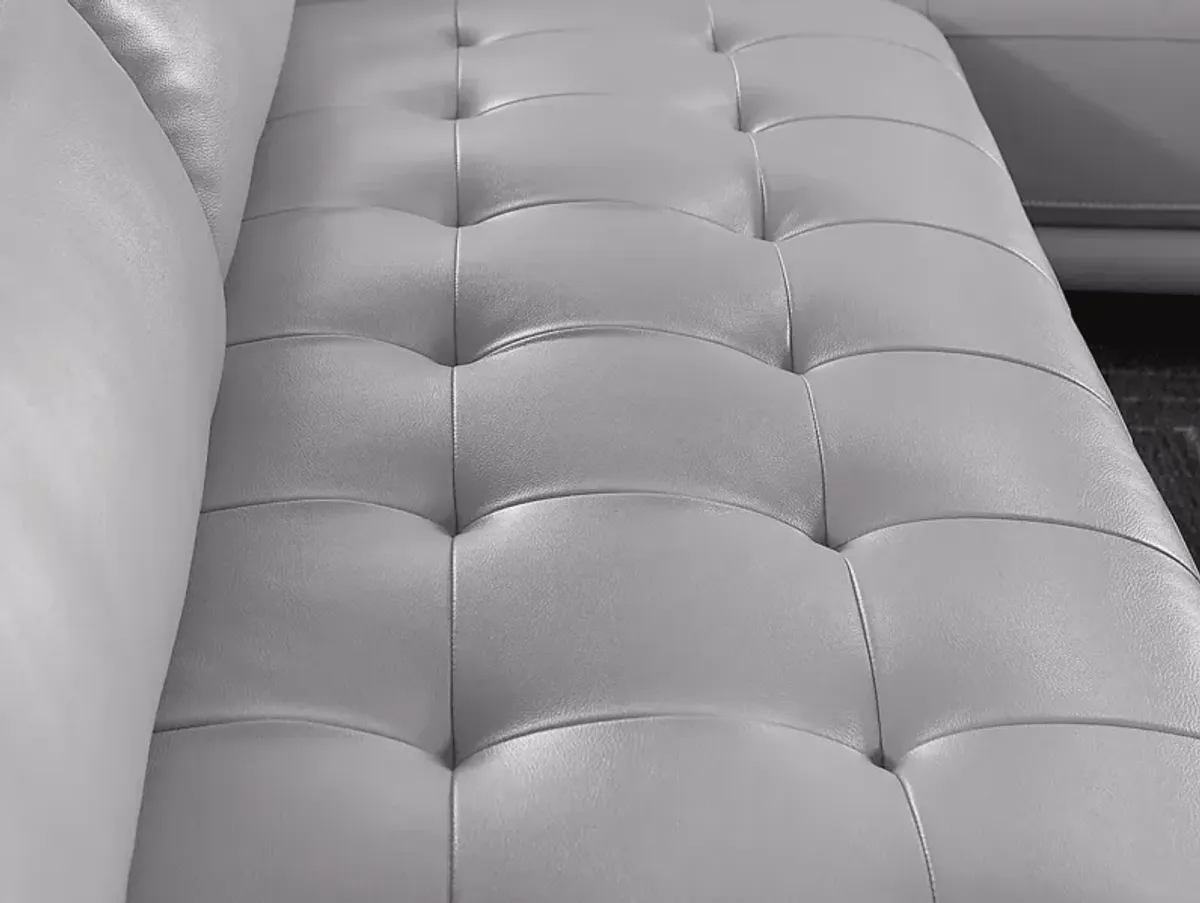 Hudson Heights Platinum 2 Pc Sectional