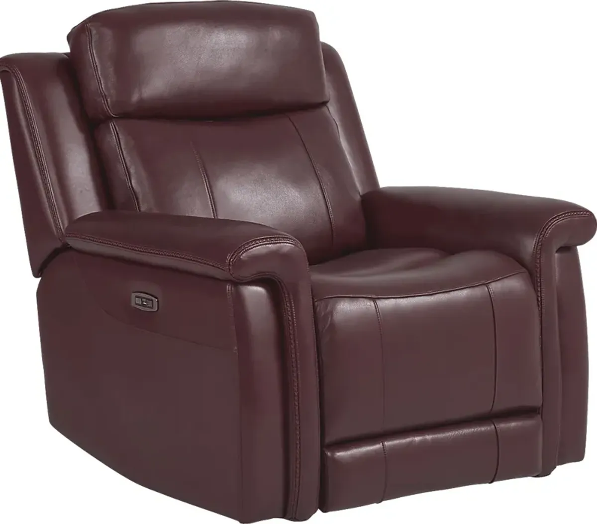 Orsini Red Leather 8 Pc Dual Power Reclining Living Room