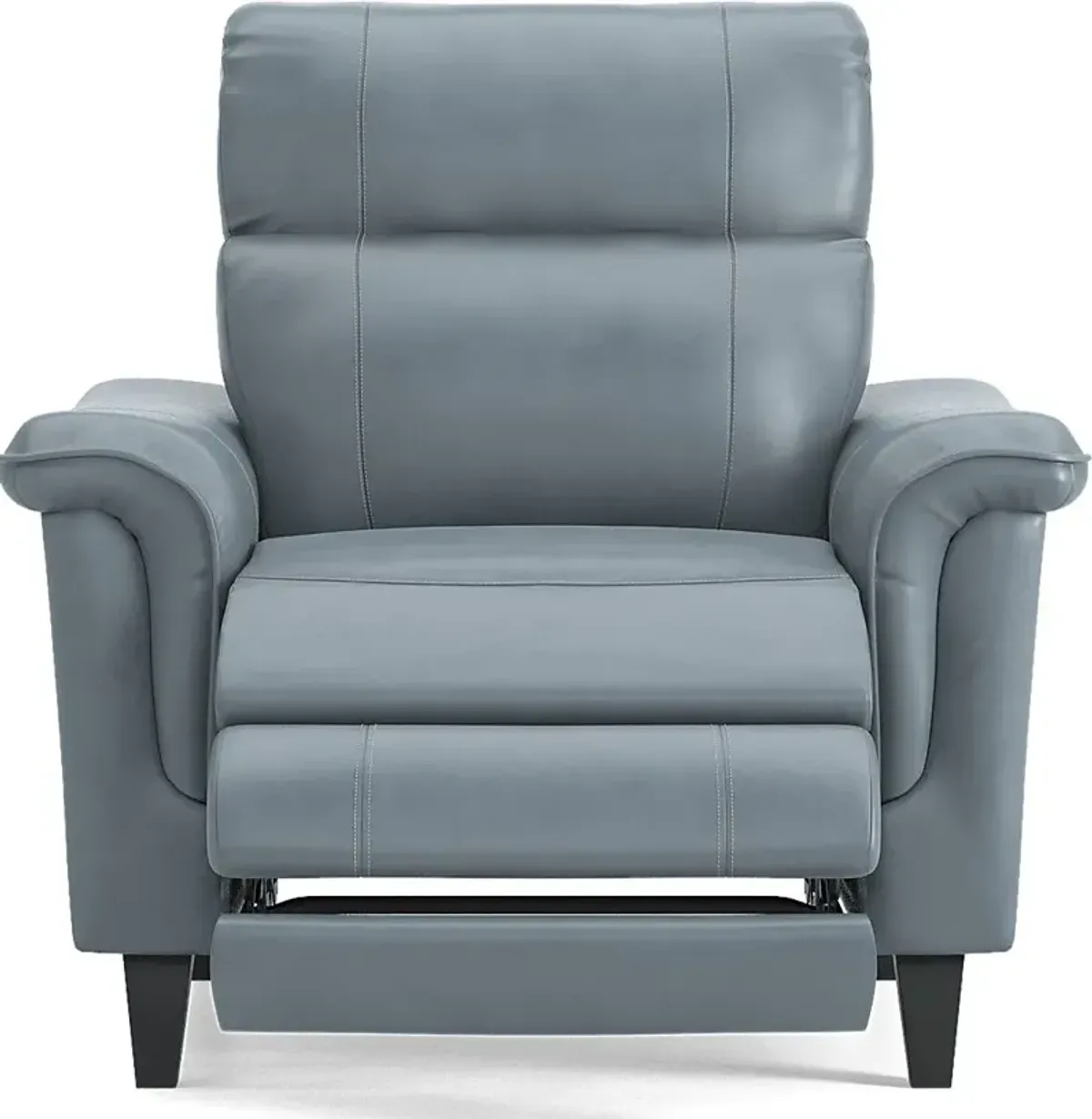 Avezzano Blue Dual Power Recliner