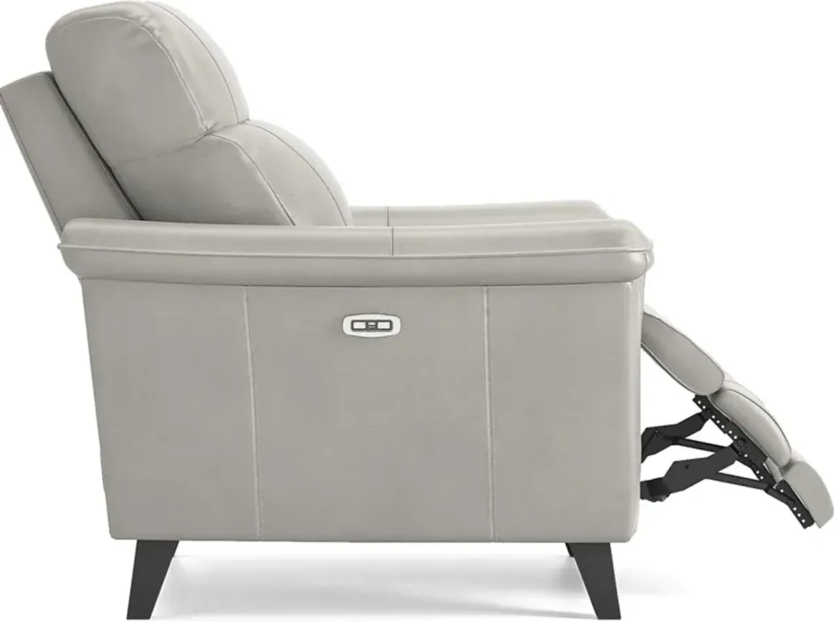 Avezzano Stone Dual Power Recliner