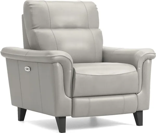 Avezzano Stone Dual Power Recliner