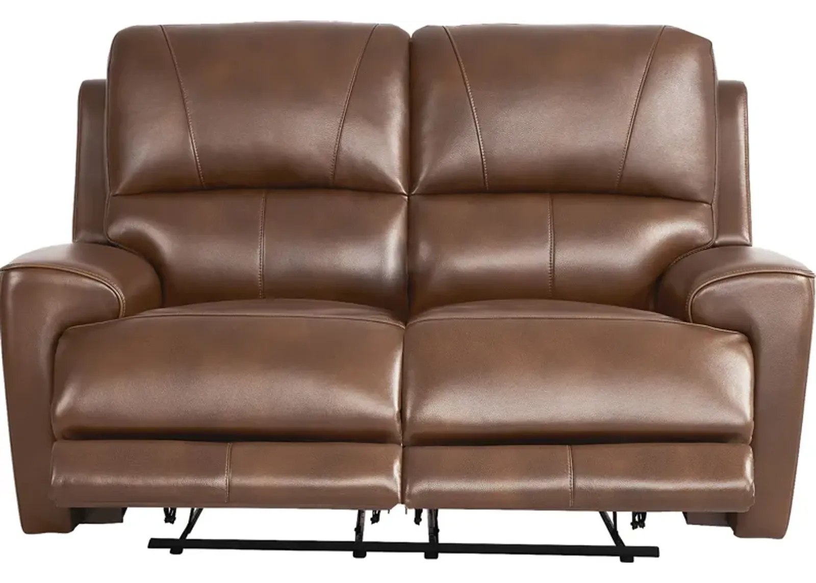 Fremont Brown Reclining Loveseat