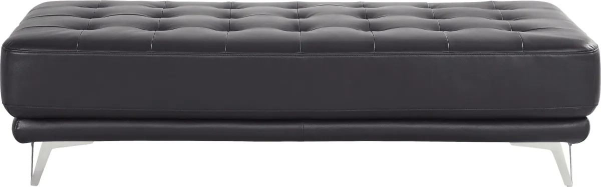 Hudson Heights Black 6 Pc Sectional Living Room