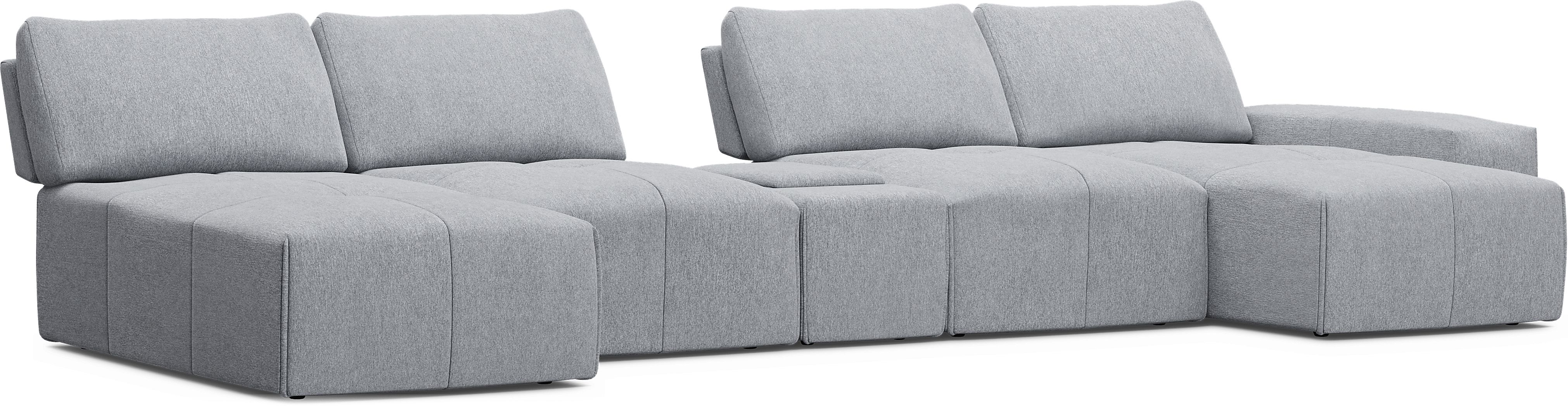 Laney Gray 5 Pc Sectional