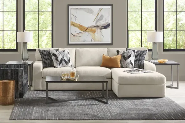 Dekker Park Beige 5 Pc Sectional Living Room