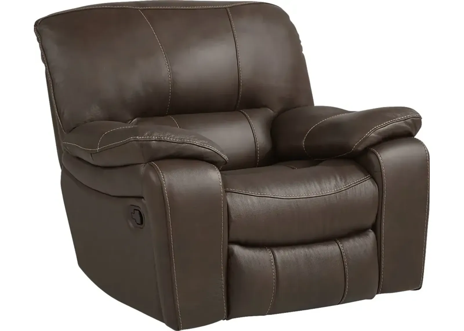 San Gabriel Brown Glider Recliner