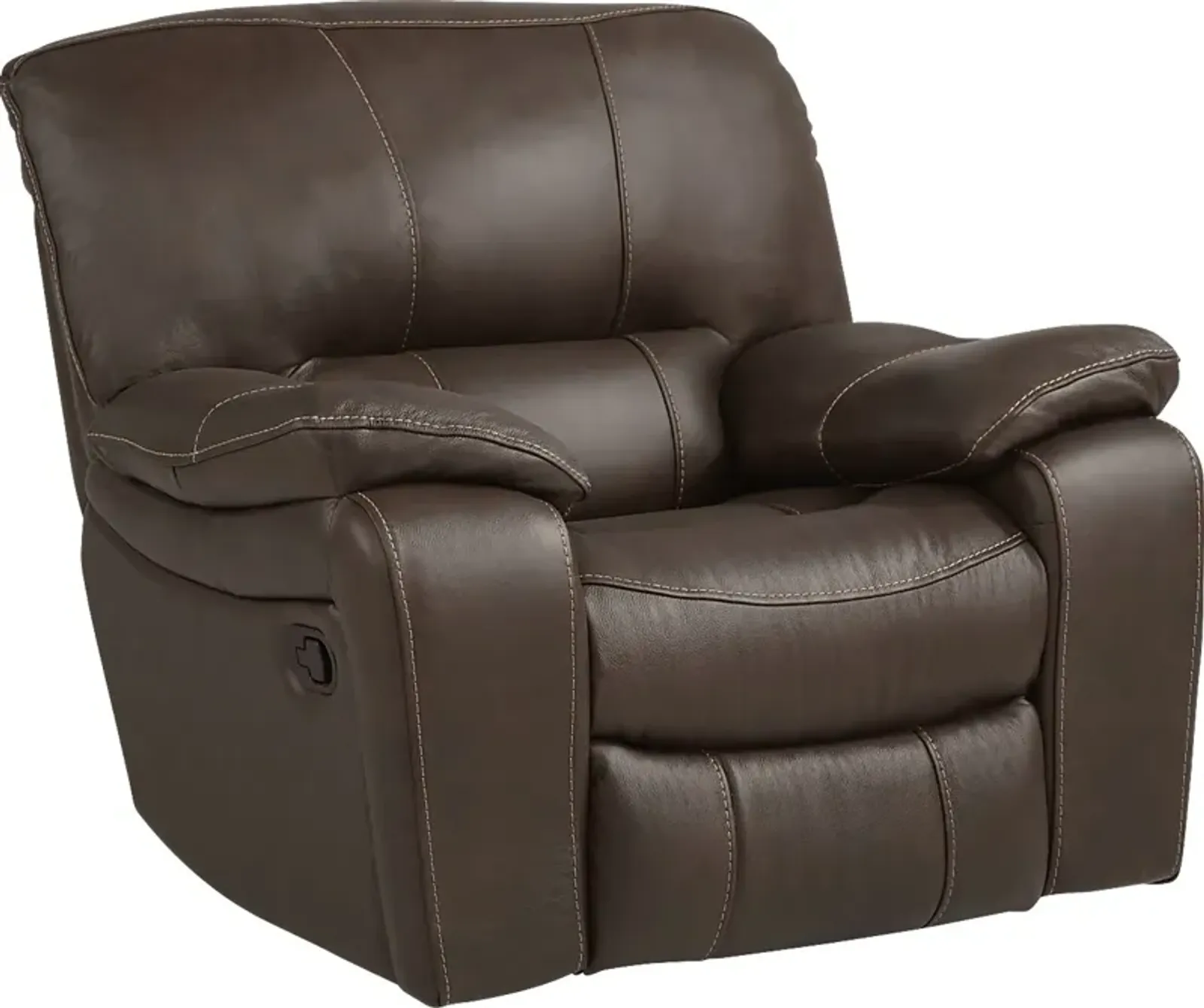 San Gabriel Brown Glider Recliner