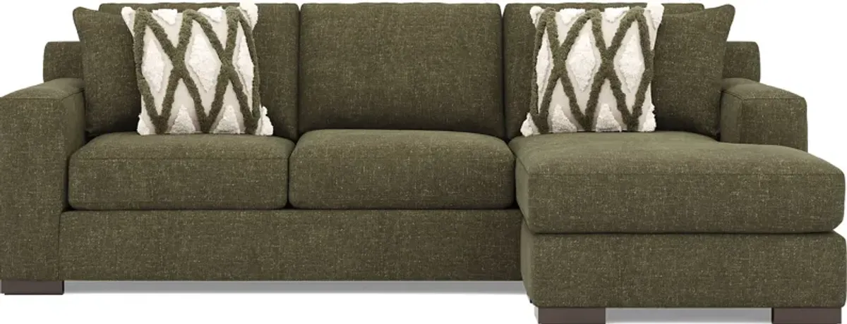 Melbourne Olive 5 Pc Sectional Living Room