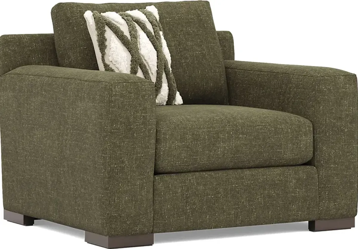 Melbourne Olive 5 Pc Sectional Living Room