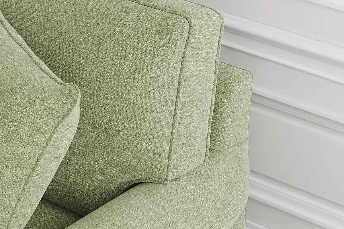 Bellingham Celadon Textured Chenille 8 Pc Living Room