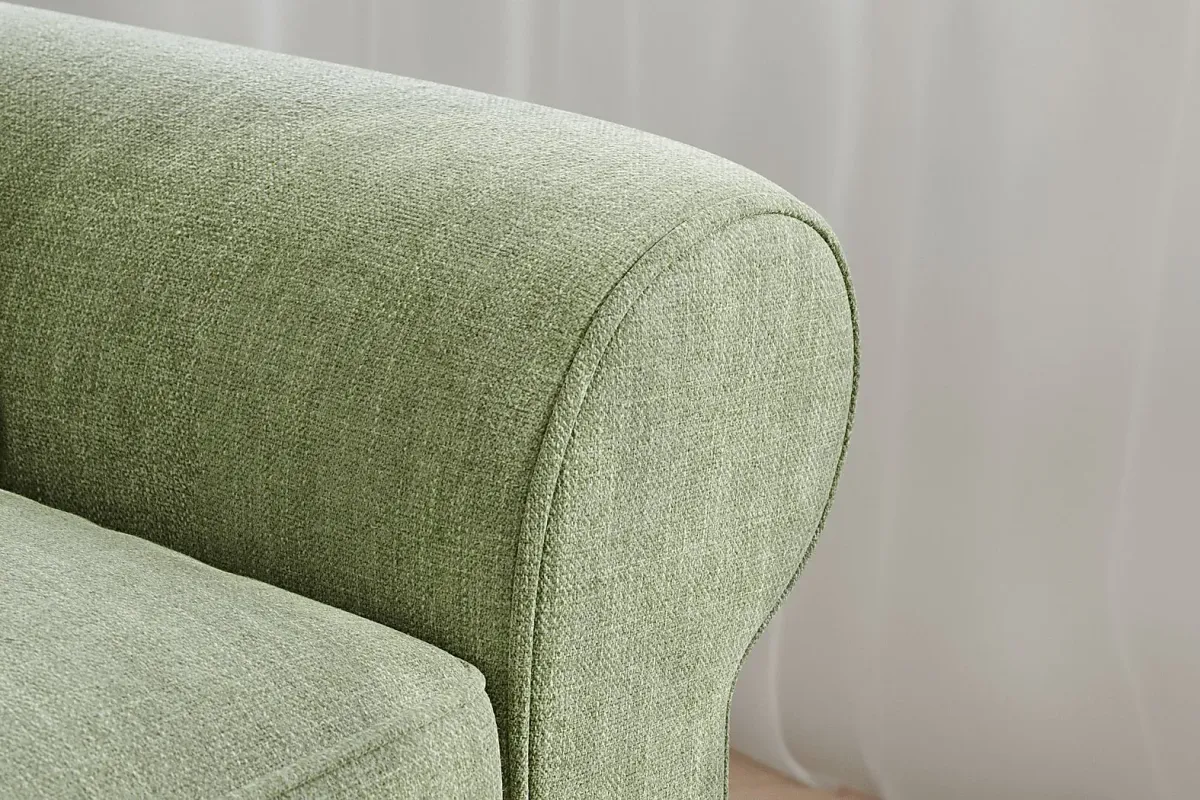 Bellingham Celadon Textured Chenille 8 Pc Living Room
