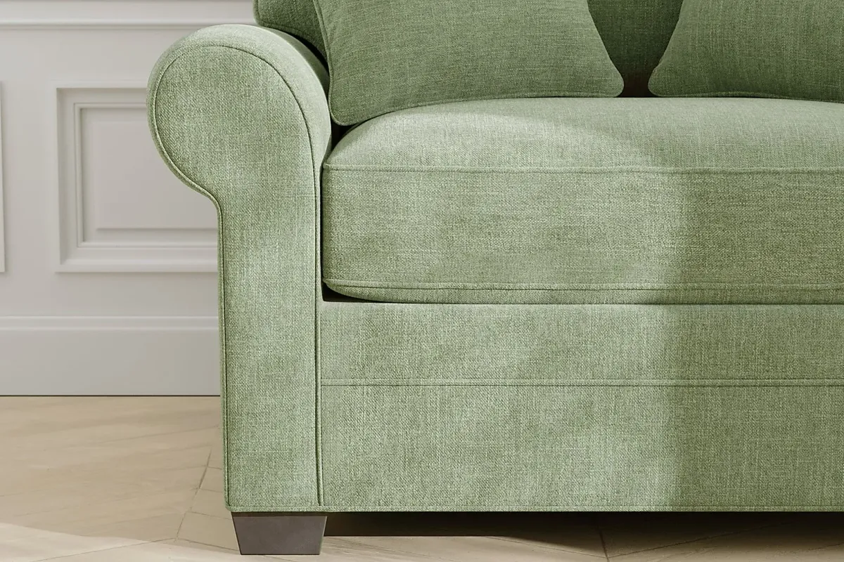 Bellingham Celadon Textured Chenille 8 Pc Living Room