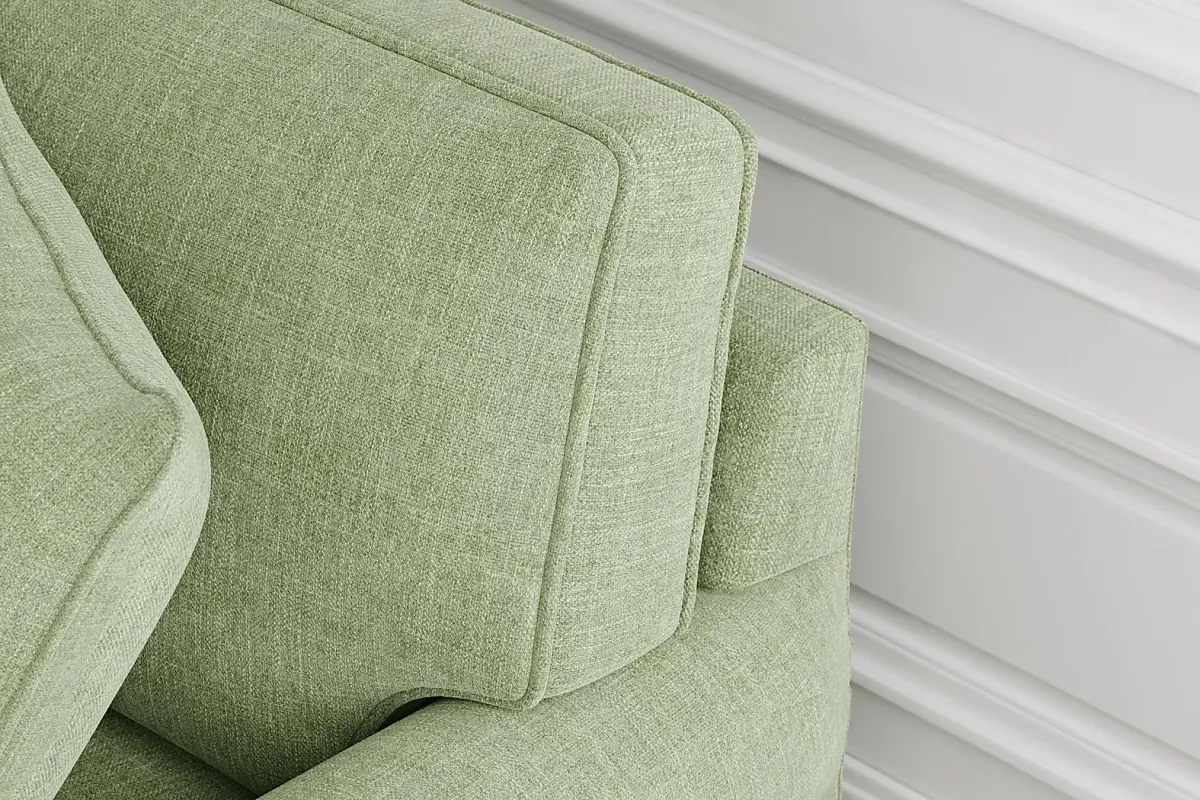 Bellingham Celadon Textured Chenille 8 Pc Living Room