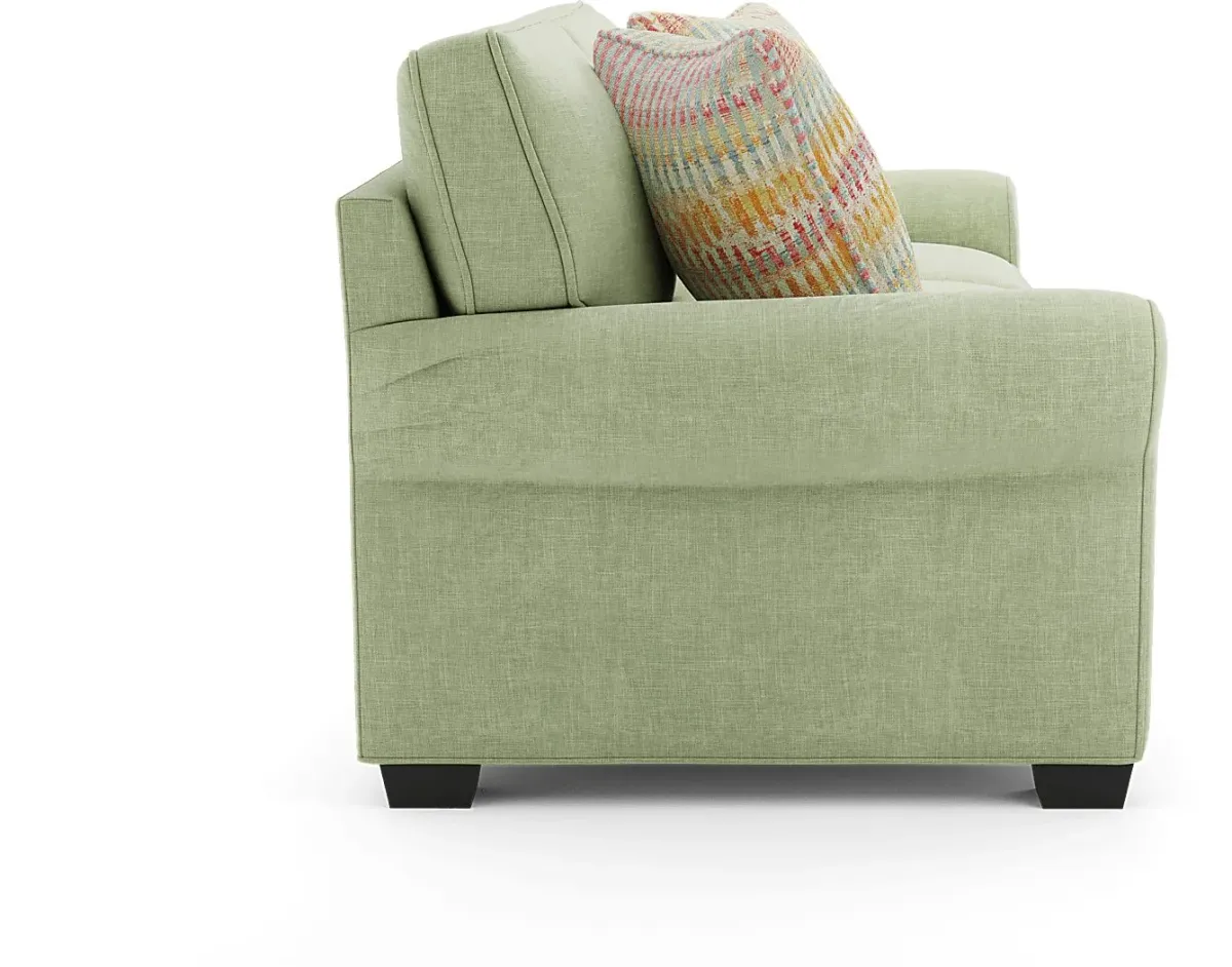Bellingham Celadon Textured Chenille 8 Pc Living Room