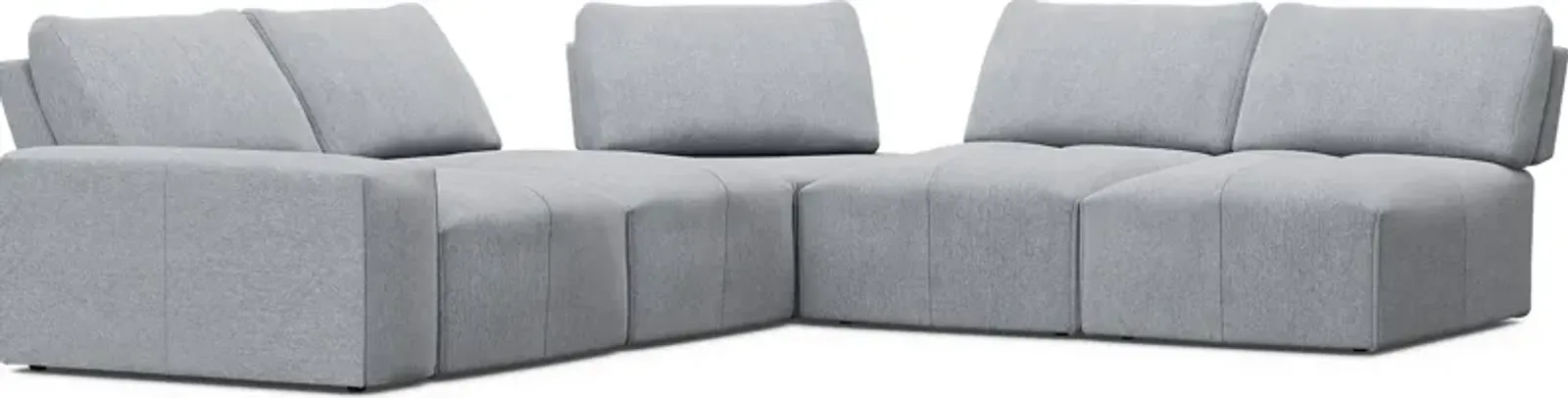 Laney Gray 5 Pc Sectional